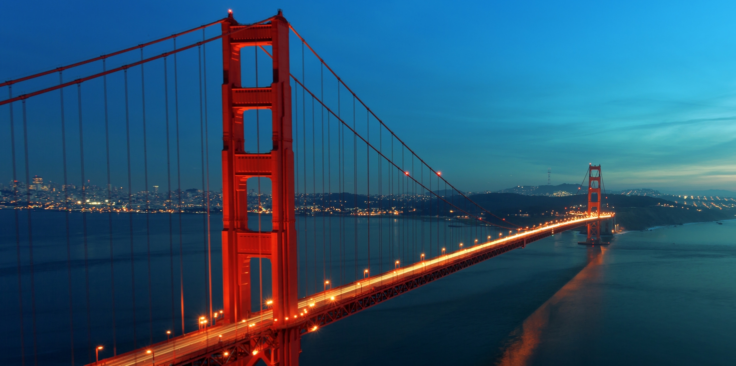 Magnettafel Pinnwand Bild XXL Panorama Golden Gate Bridge