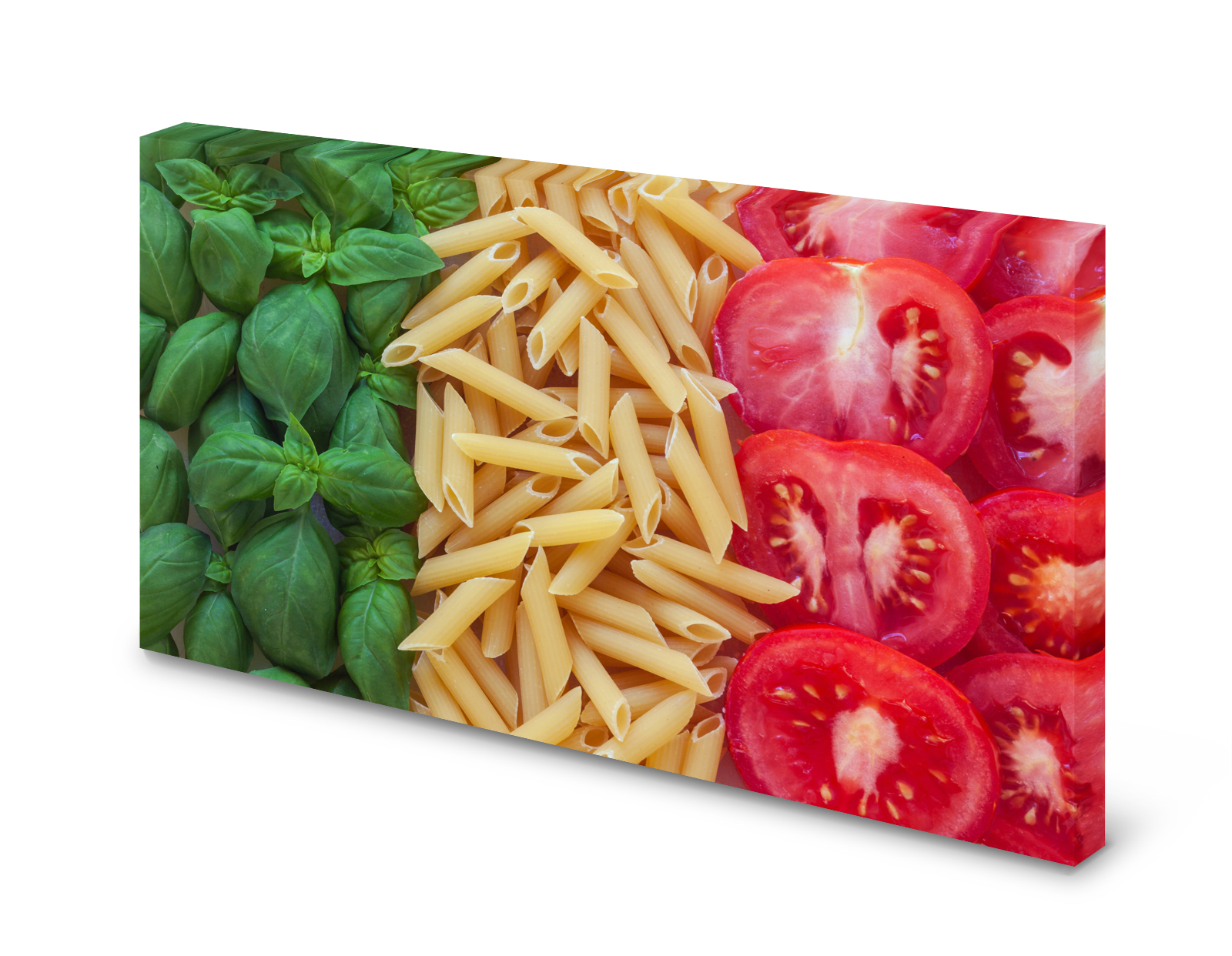 Magnettafel Pinnwand Bild Italien Küche Tricolore Italiano