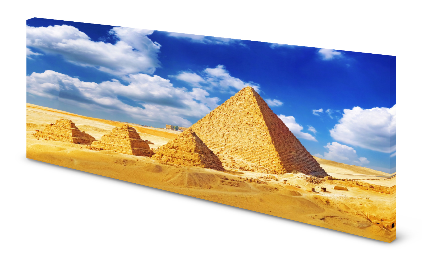 Magnettafel Pinnwand Bild Ägypten Pyramiden gekantet