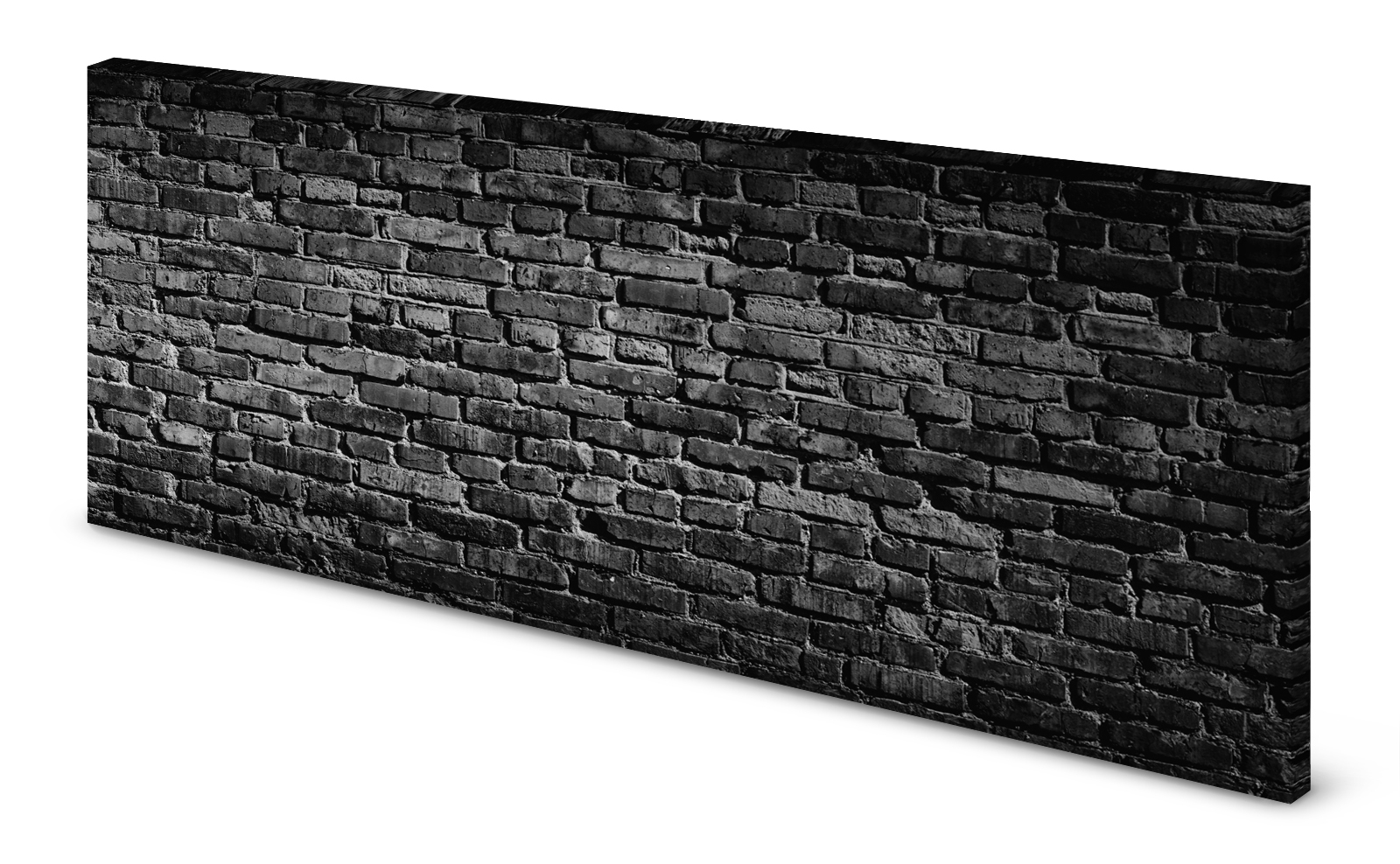 Magnettafel Pinnwand Bild Mauer Steinmauer Steine schwarz gekantet