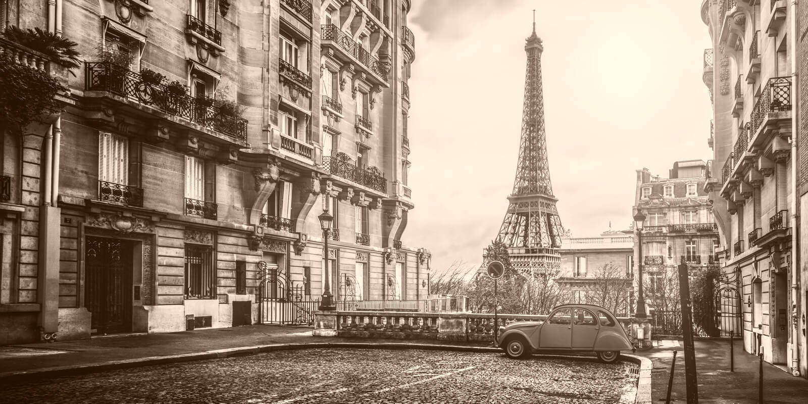 Vlies Tapete XXL Poster Fototapete Paris Frankreich Eiffelturm