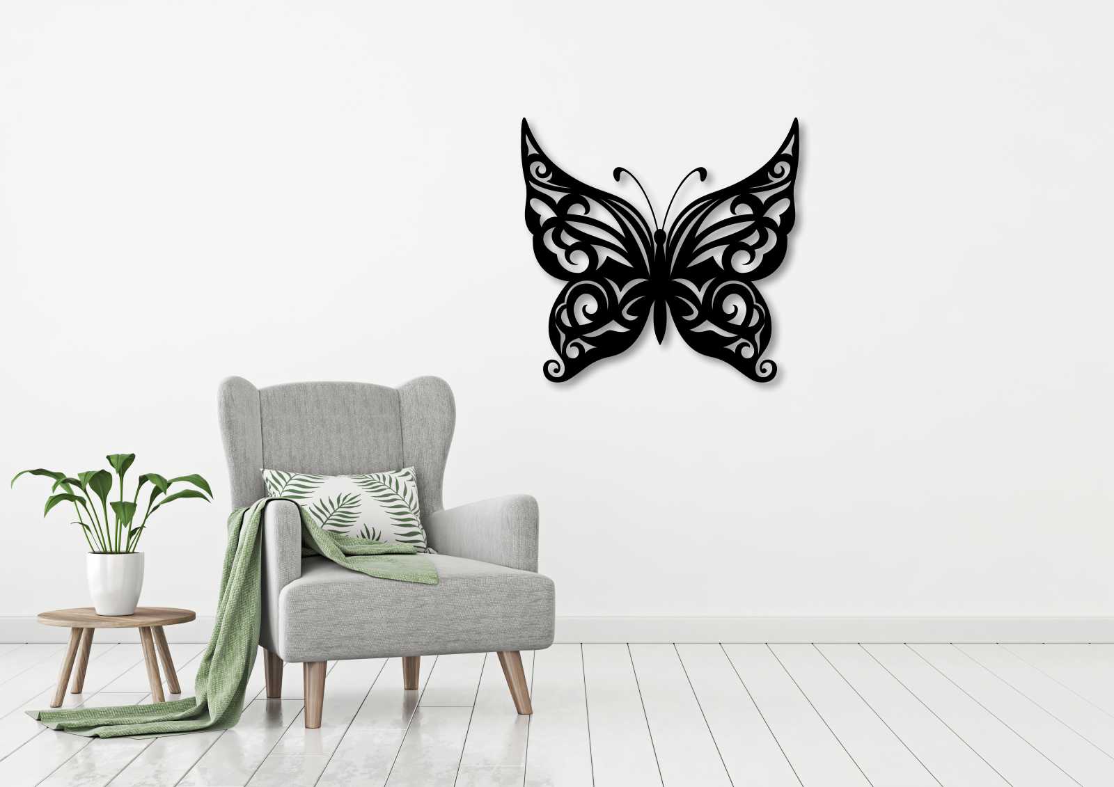 Bild Wandbild 3D Wandtattoo Acryl Mobile Schmetterling