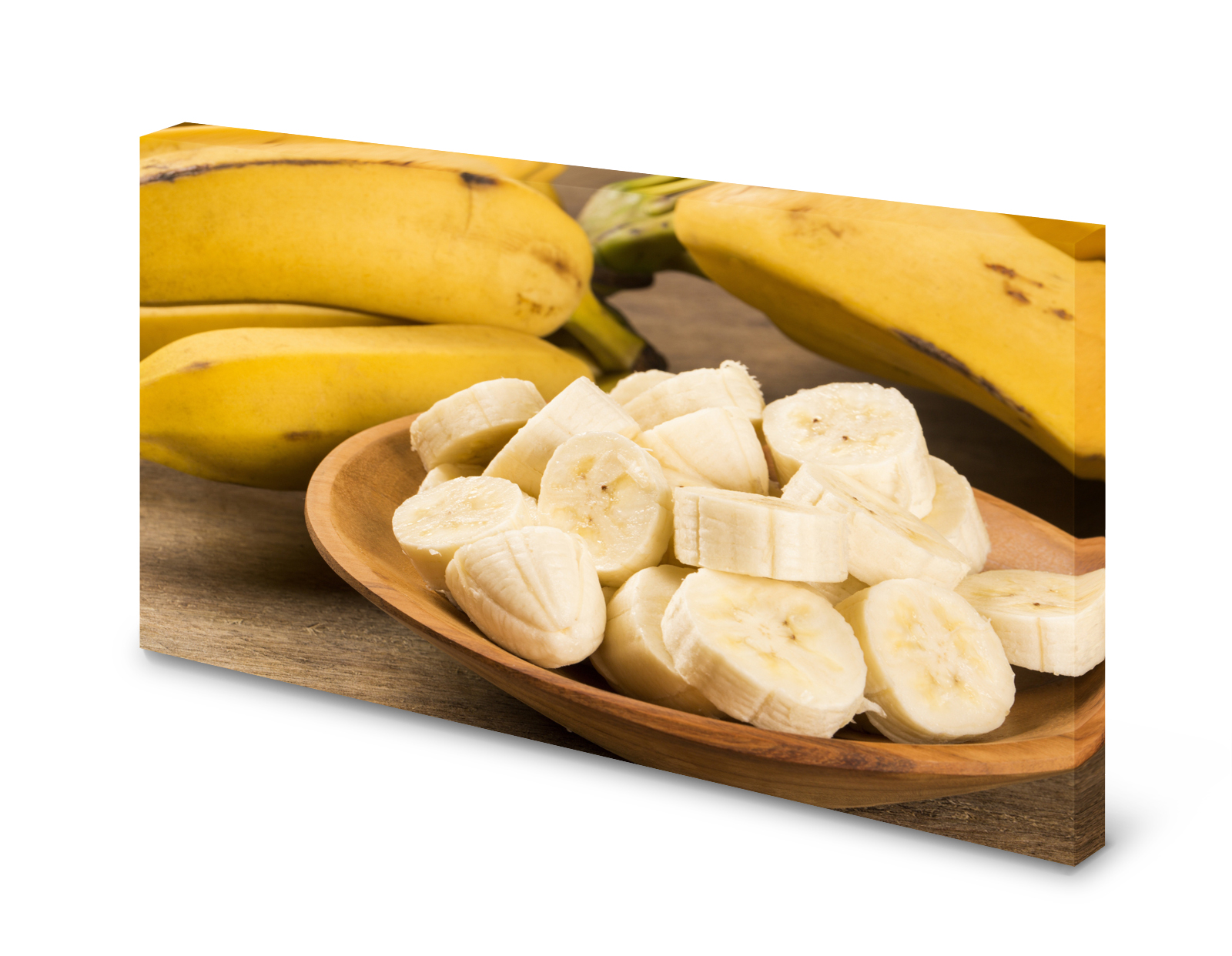 Magnettafel Pinnwand Bild Banane Bananen XXL gekantet