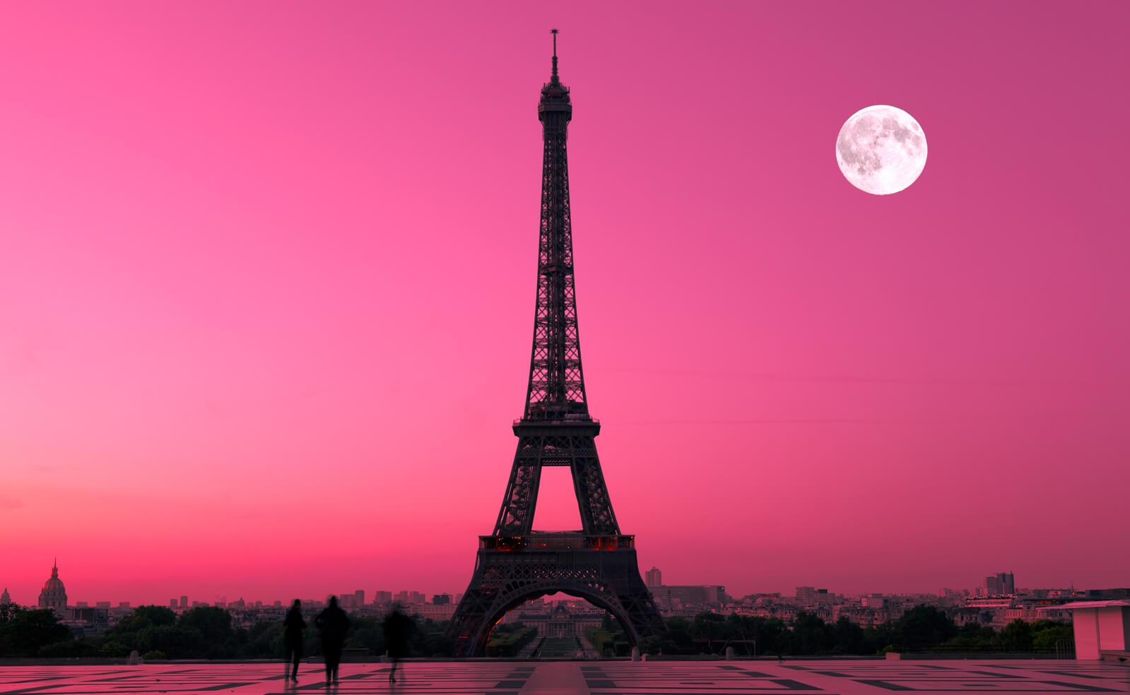 Couchtisch Tisch mit Motiv Bild Paris Frankreich Eiffelturm 2