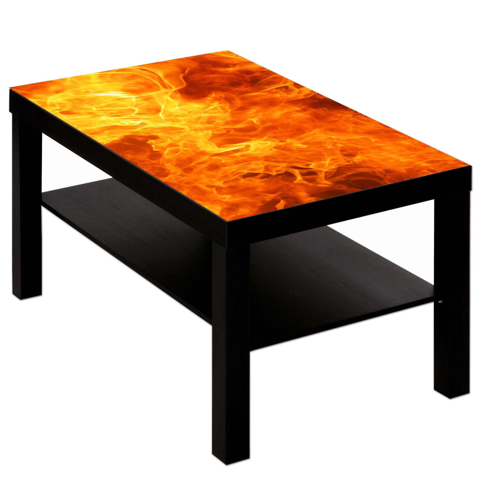 Couchtisch Tisch Feuer Flammen Burn