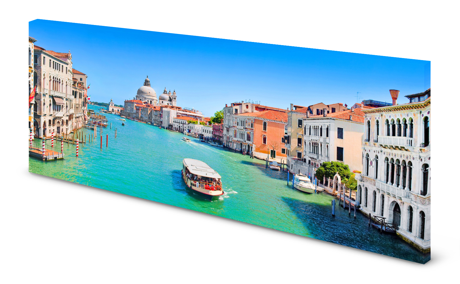 Magnettafel Pinnwand Bild Panorama Venedig Italien gekantet