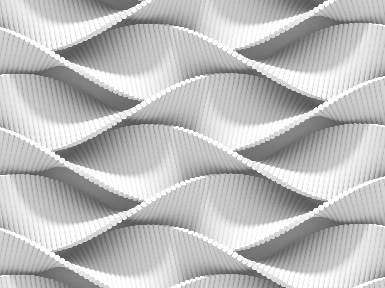 Vlies Tapete Poster XXL Fototapete 3D Effekt Muster Weiss