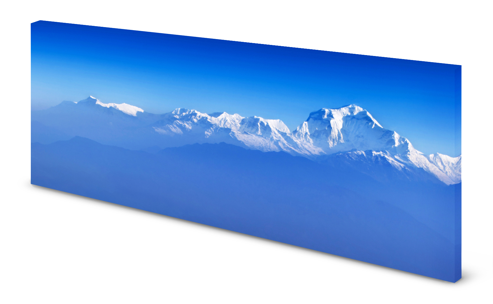 Magnettafel Pinnwand Bild Panorama Berge Bergspitze Gipfel gekantet