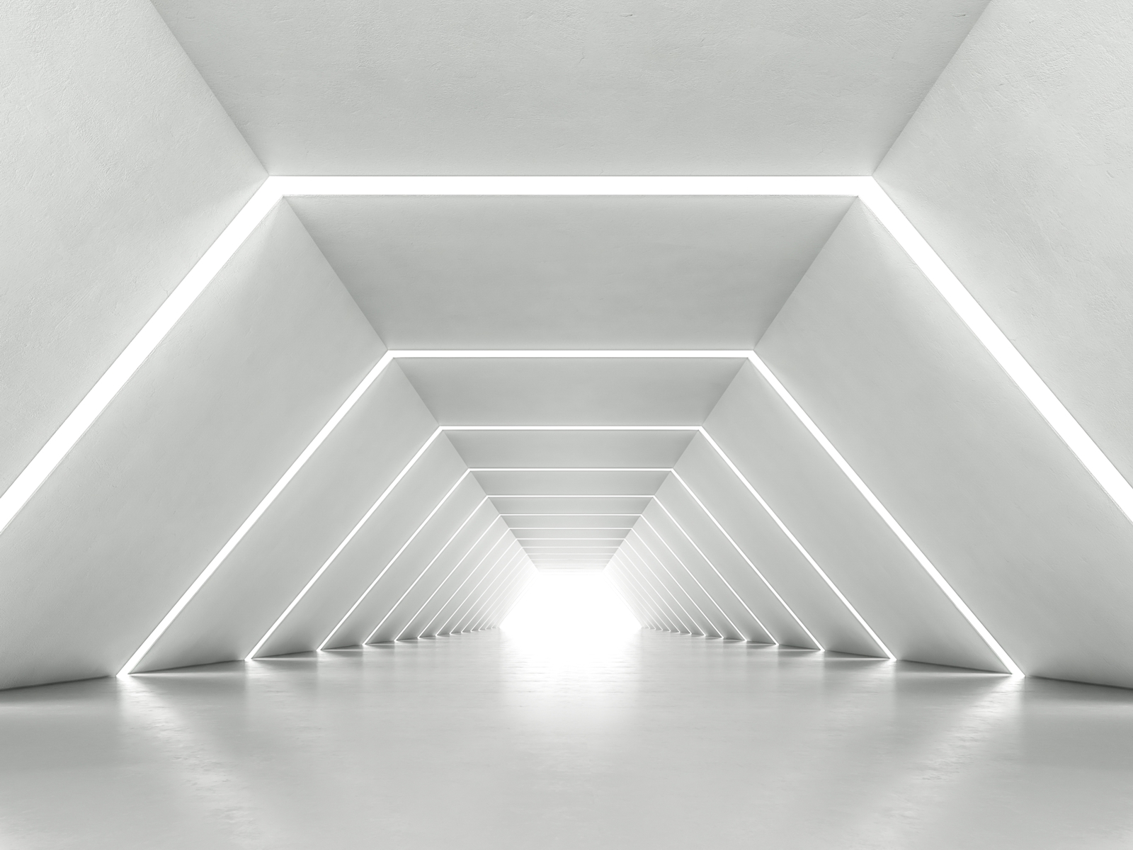 Vlies Tapete Poster XXL Fototapete 3D Effekt Licht Tunnel Abstrakt