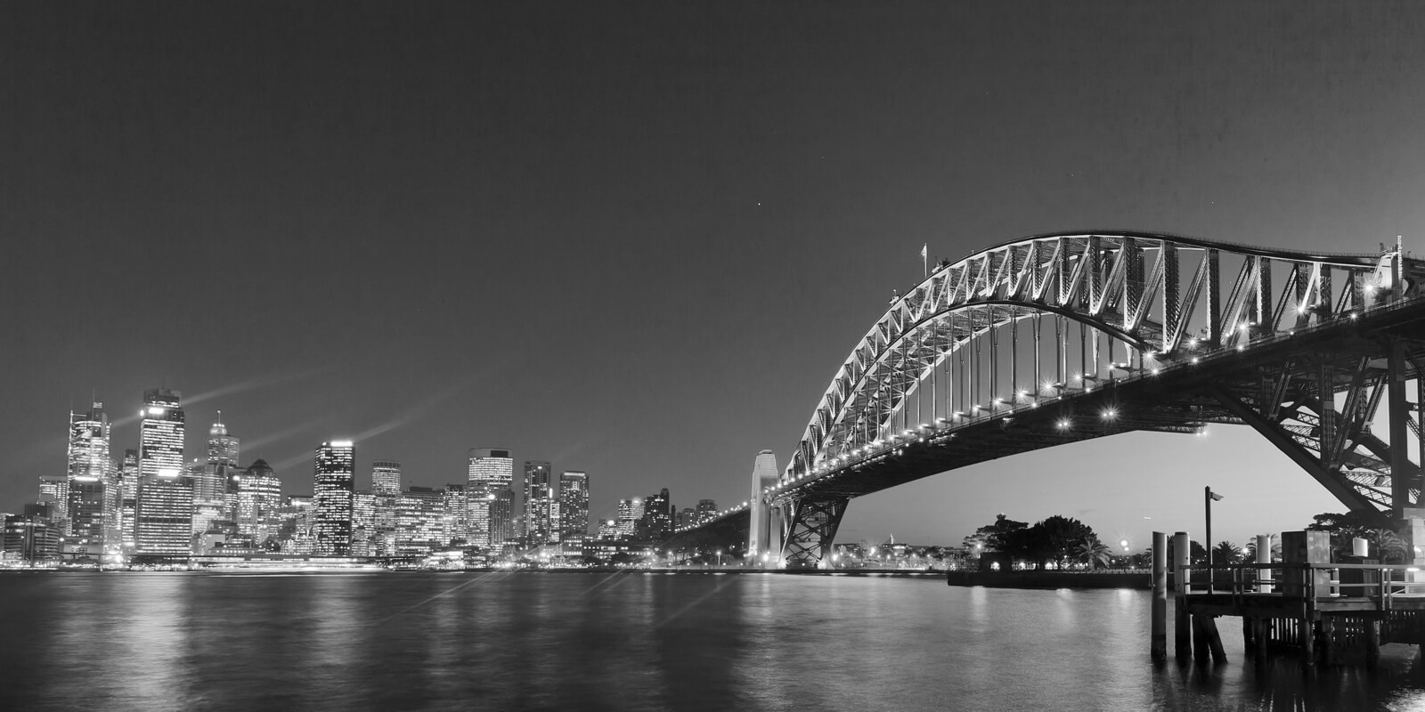 Vlies Tapete XXL Poster Fototapete Sydney Australien Harbour Bridge