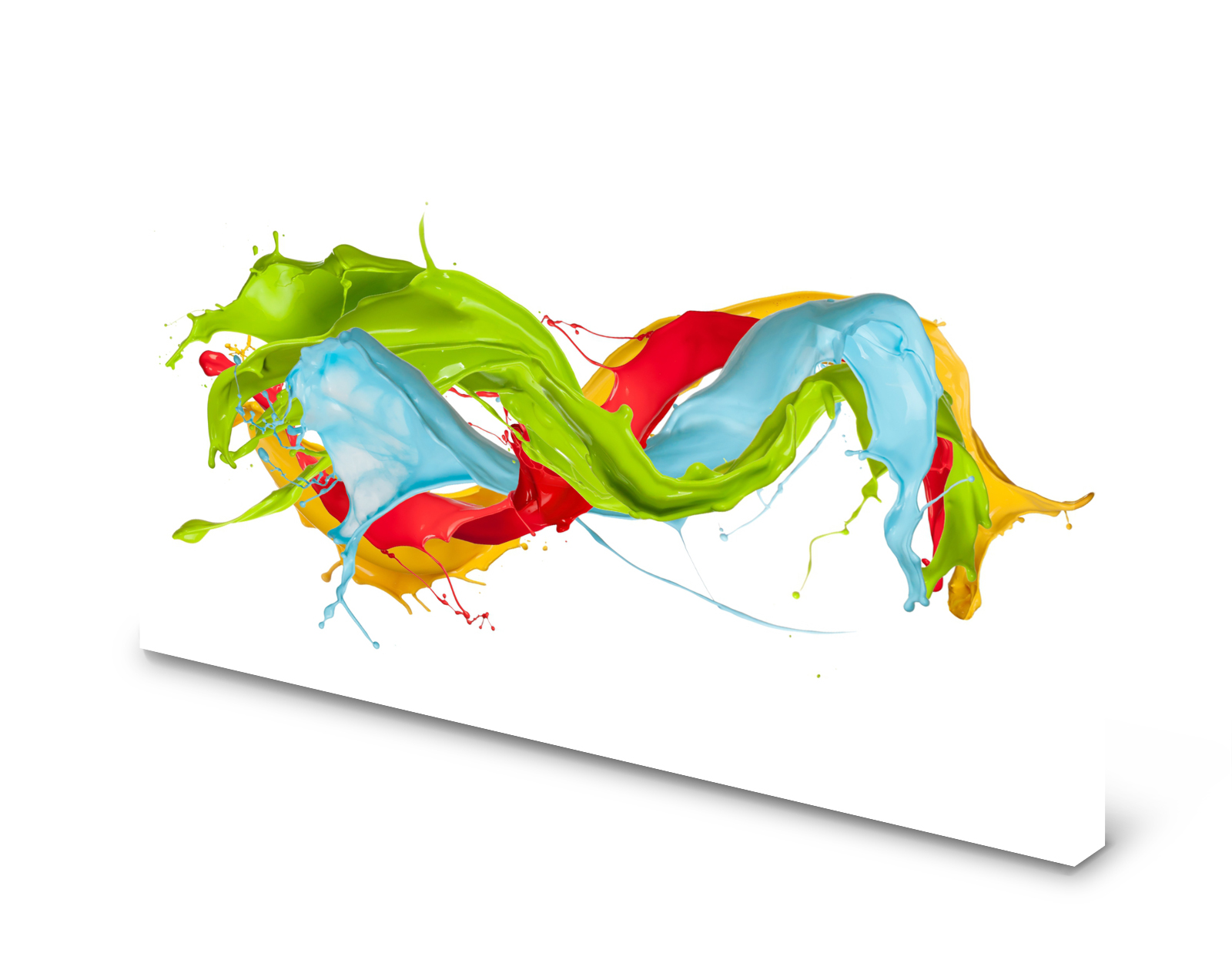 Magnettafel Pinnwand Bild Farben Abstrakt bunt gekantet