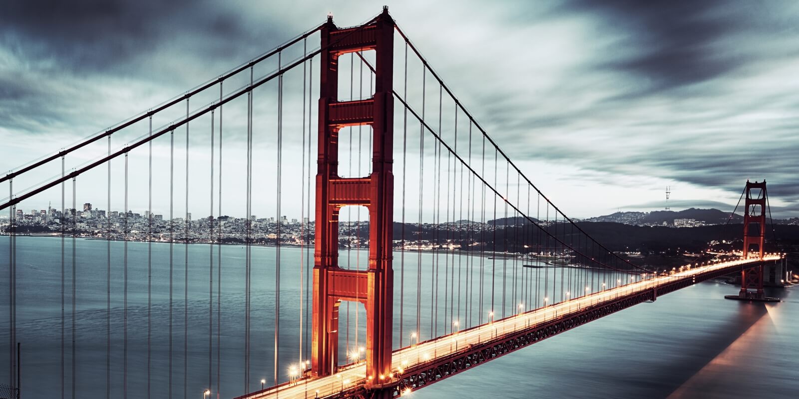 Vlies Tapete XXL Poster Fototapete USA Golden Gate Bridge
