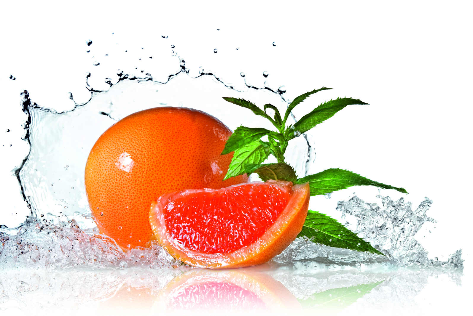 Magnettafel Pinnwand XXL Bild Küche Pampelmuse Grapefruit