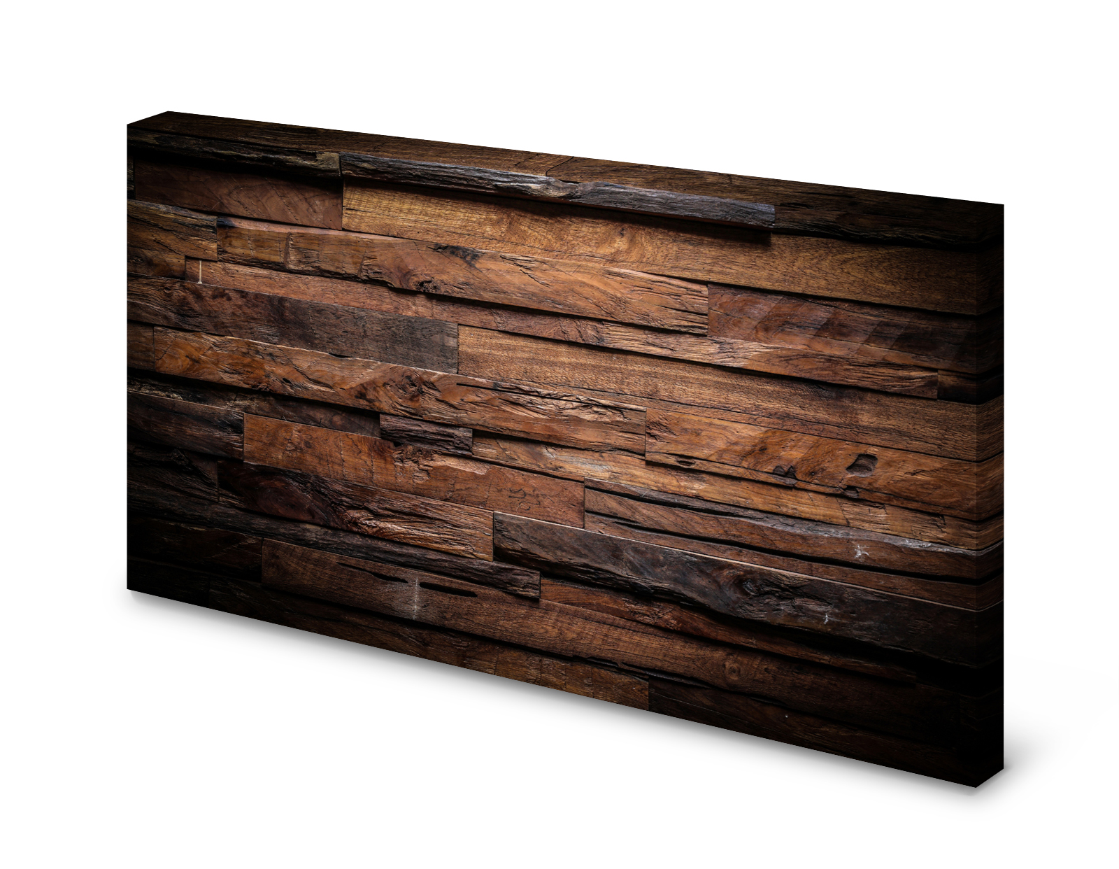 Magnettafel Pinnwand Bild Holz Holzoptik dunkel rustikal