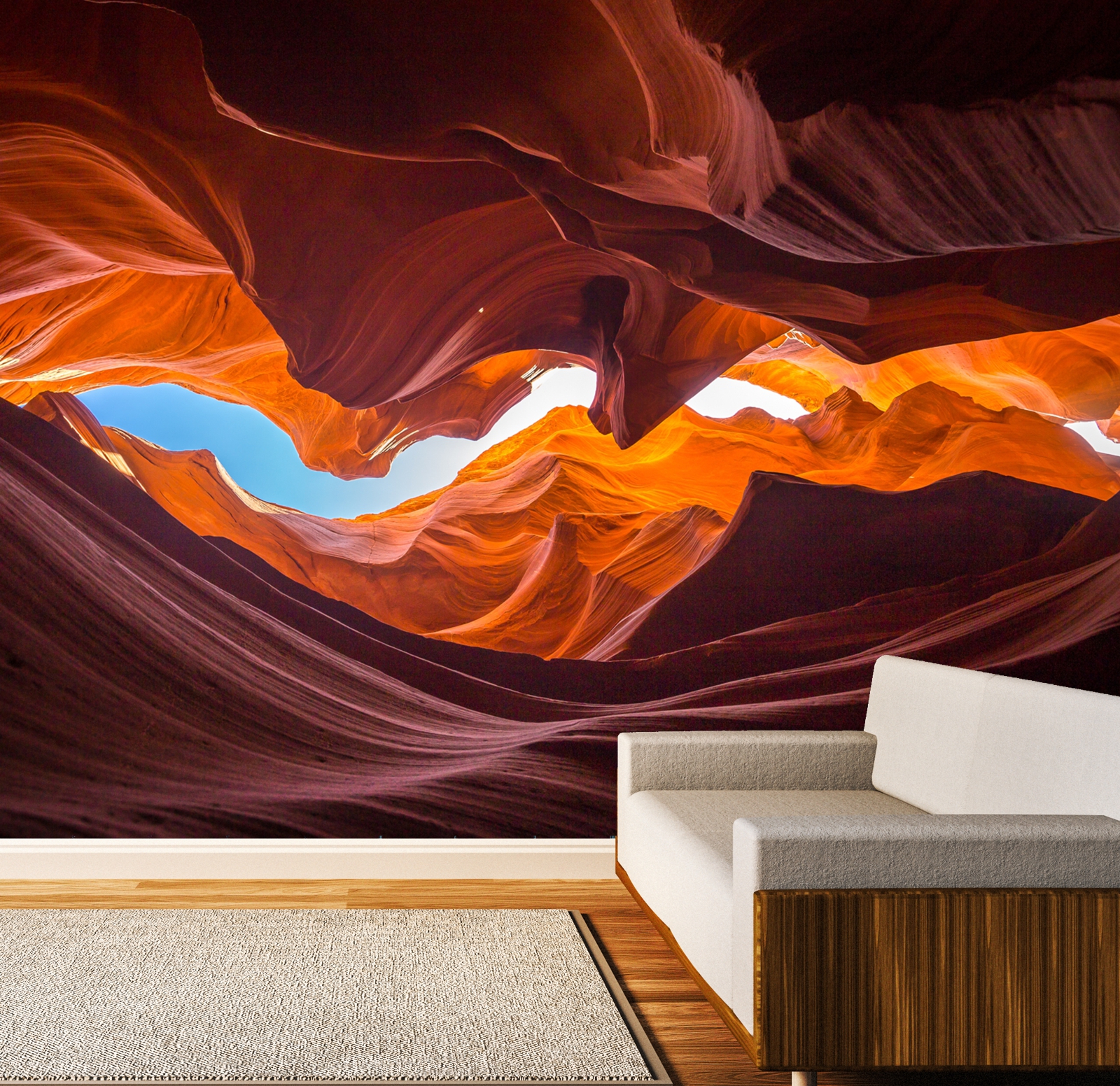Vlies Tapete Poster XXL Fototapete 3D Effekt Natur Höhle Wüste Sand