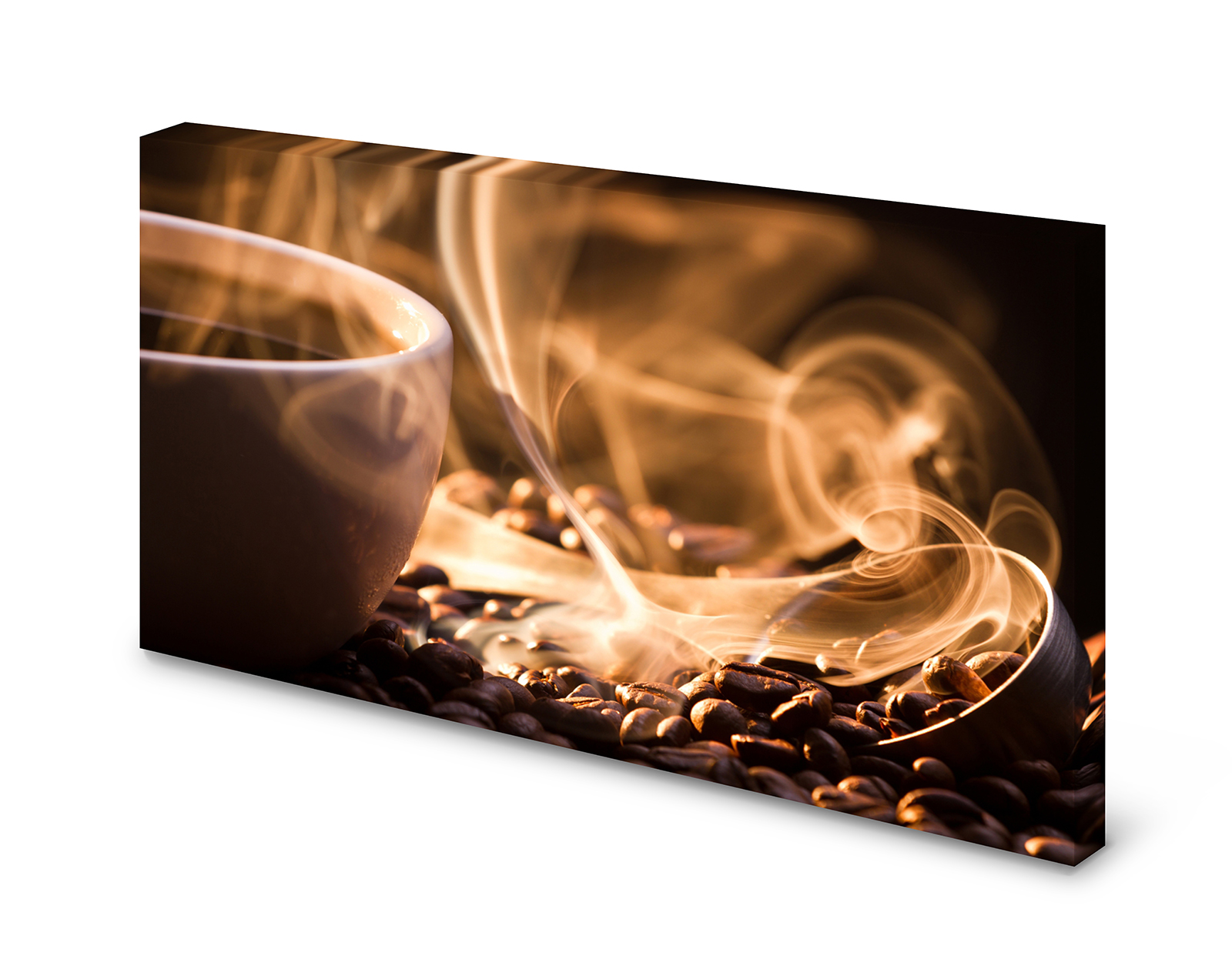 Magnettafel Pinnwand Bild Kaffee Kaffeetasse Duft XXL gekantet