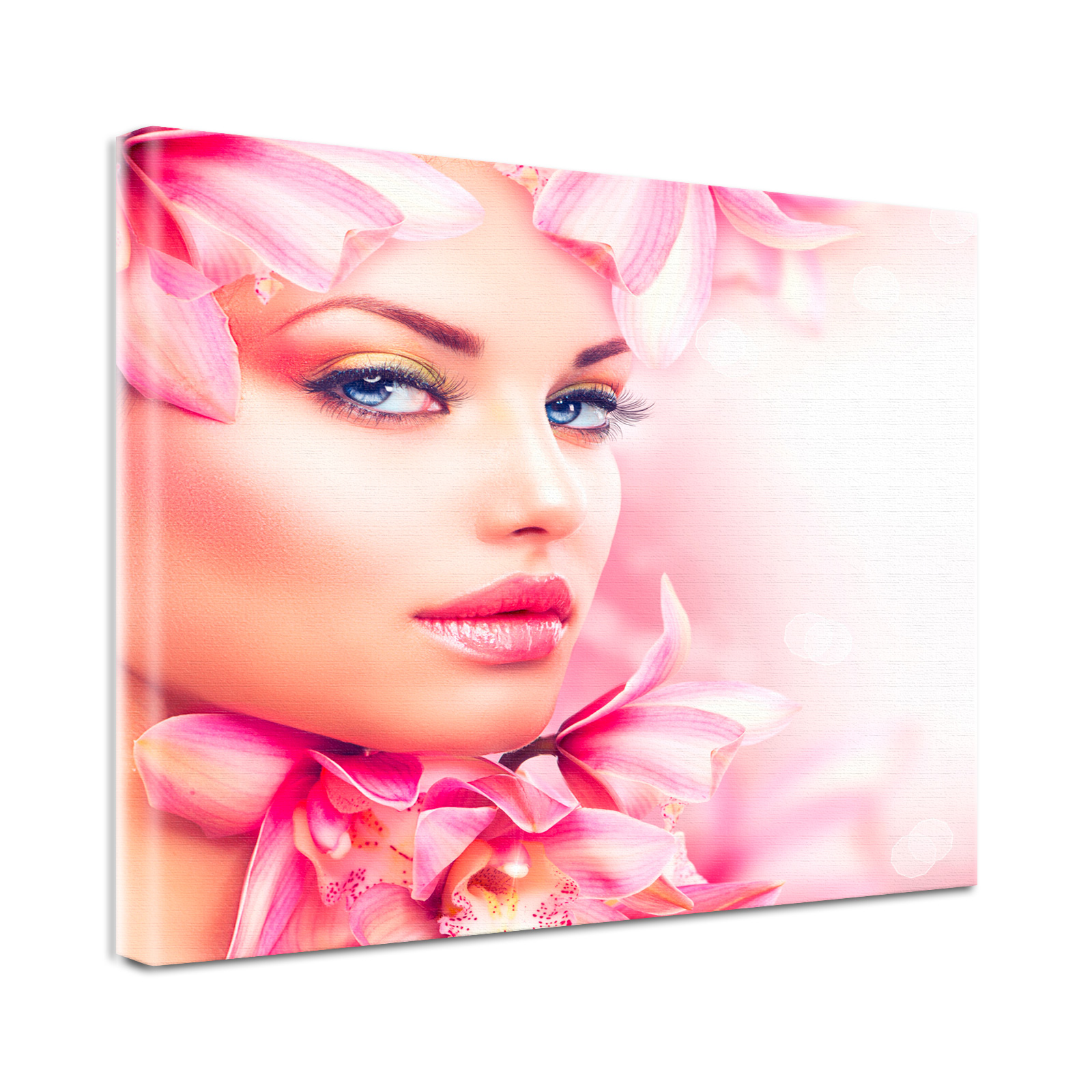 Leinwand Bild Natur & Blumen Beauty Spa  2 in rosa