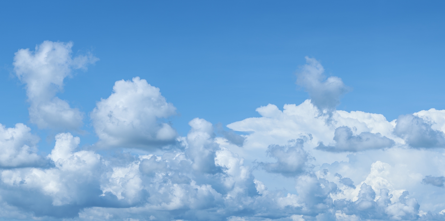 Magnettafel Pinnwand Bild XXL Panorama Himmel Wolken blau