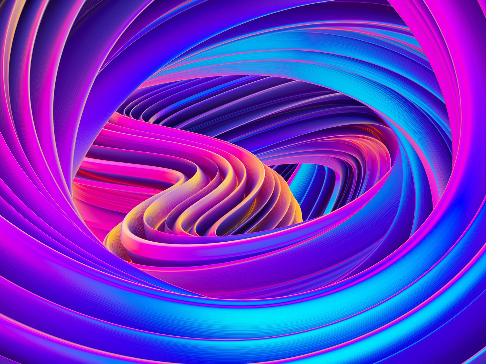 Vlies Tapete Fototapete 3D Effekt Muster lila türkis blau Wirbel