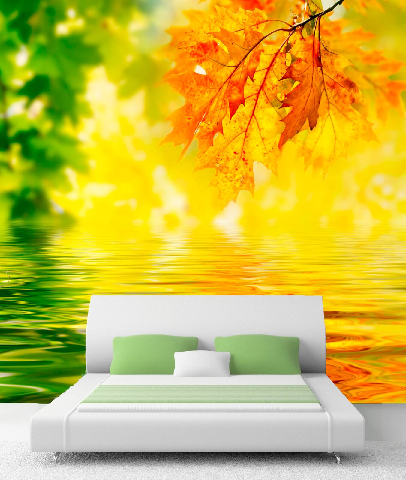 XXL-Poster  Fototapete Tapete Vlies Natur Herbst Sonne Indian Summer