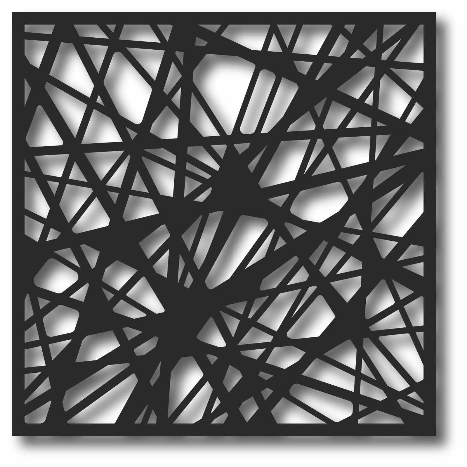 Bild Wandbild 3D Wandtattoo Acryl Mobile Abstrakt Muster Fäden