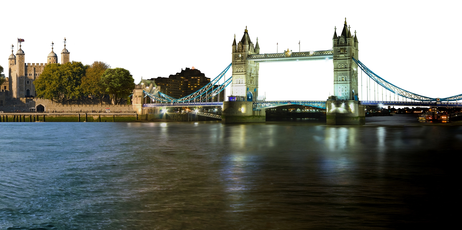 Magnettafel Pinnwand Bild XXL Panorama London Tower Bridge