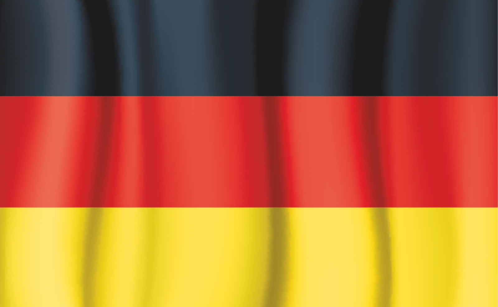 Couchtisch mit Motiv Flagge Deutschland