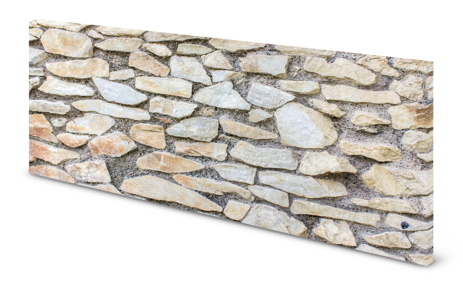 Magnettafel Pinnwand Bild Natursteine Naturstein weiß beige gekantet