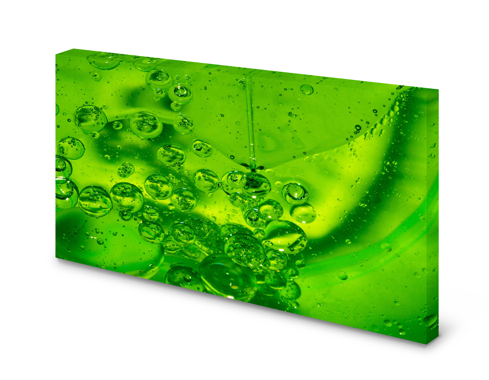 Magnettafel Pinnwand Bild Muster grün XXL gekantet